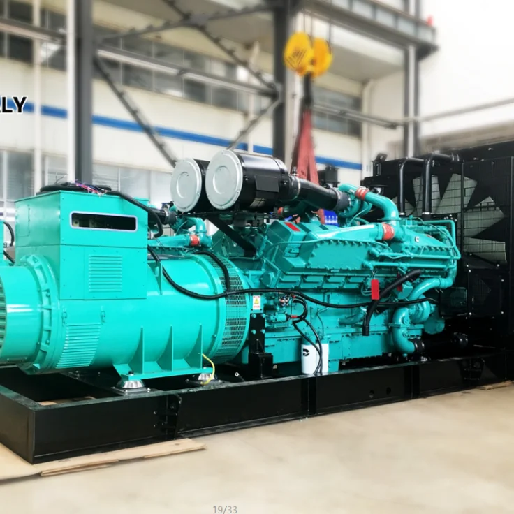 1.6mw diesel generator by MTU MAN engine