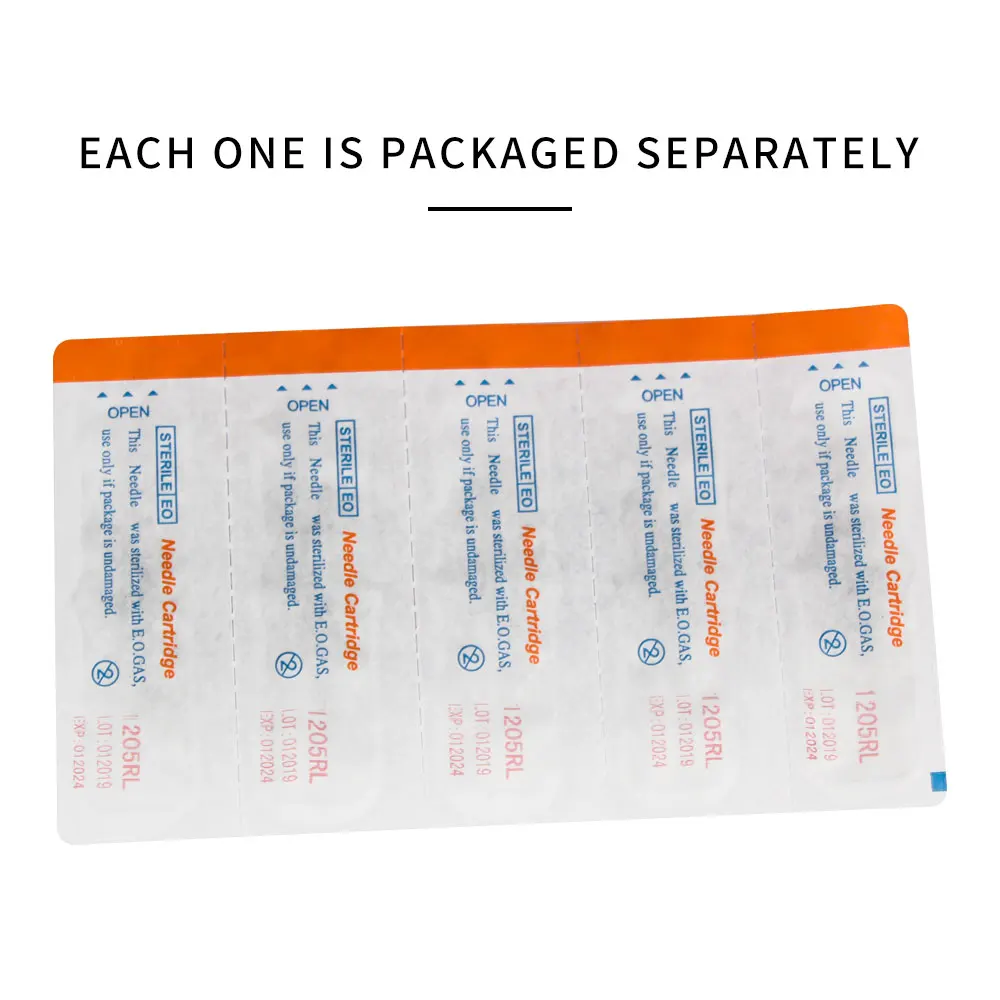 Factory Price Wholesale Tattoo Machine Grip Cartridge Disposable Microblading Makeup Set Tattoo Needle