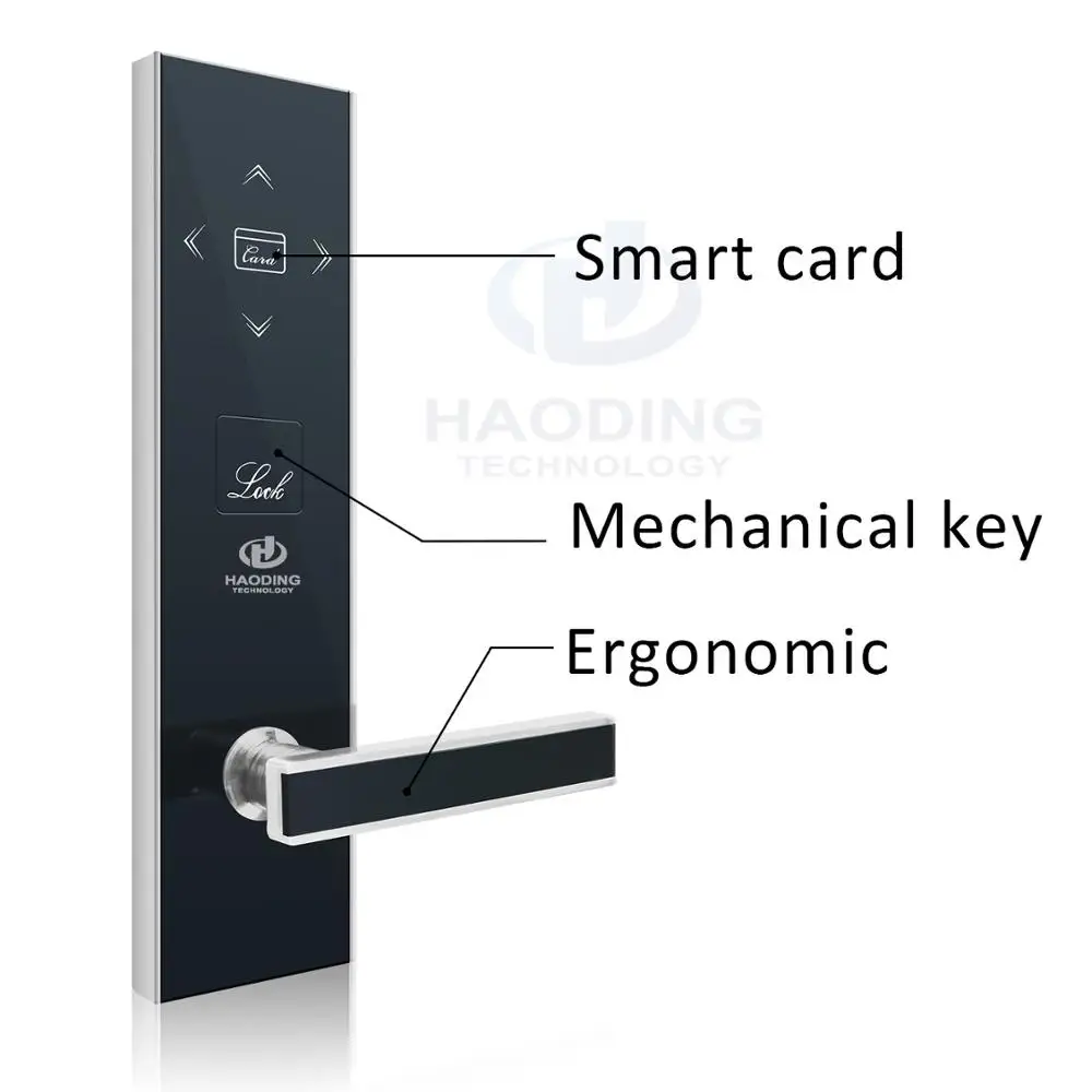 2023 Top security RFID card electronic lock for hotel door