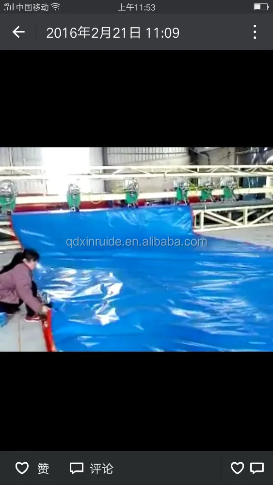 Hot Air Fast Speed PVC pe Tent Canvas Tarpaulin Welding Machine