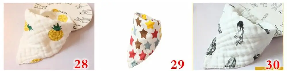 8 layers 100% cotton lunch bibs towel saliva baby kids milk letter print gauze infants bibs Bandana   Custom add labels logo