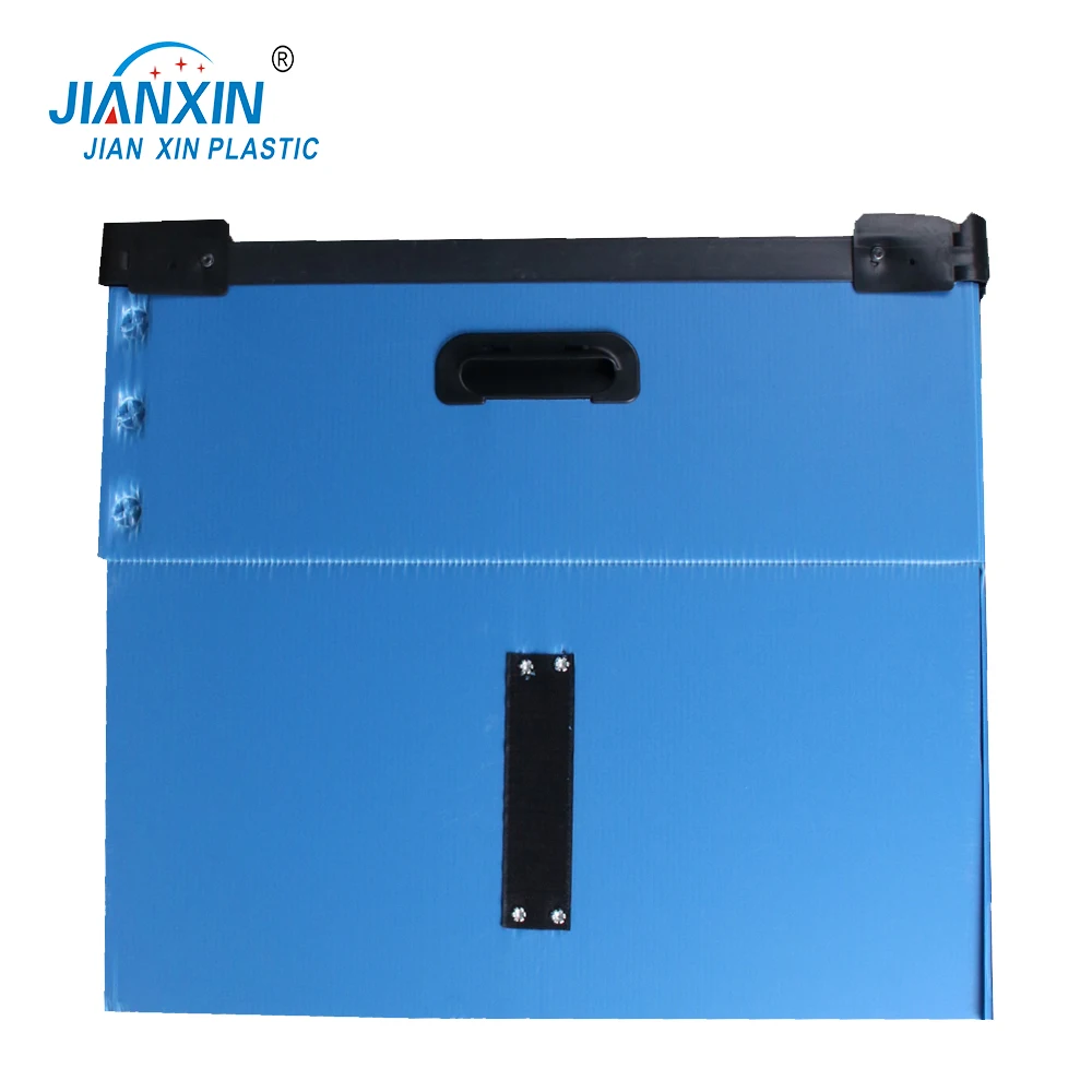 High Quality Folding Corrugated Plastic Reusable Box/Correx Box Supplier