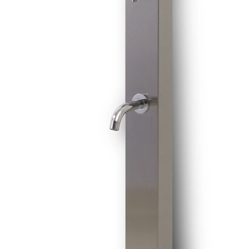 shower panel bathroom fittings popular design outdoor shower 304/316 stainless steel swimming pool shower coumn