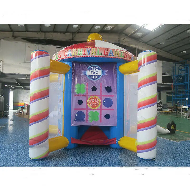 Giant funny  inflatable carnival 5 in 1 game outdoor interactive sport games  indoor game