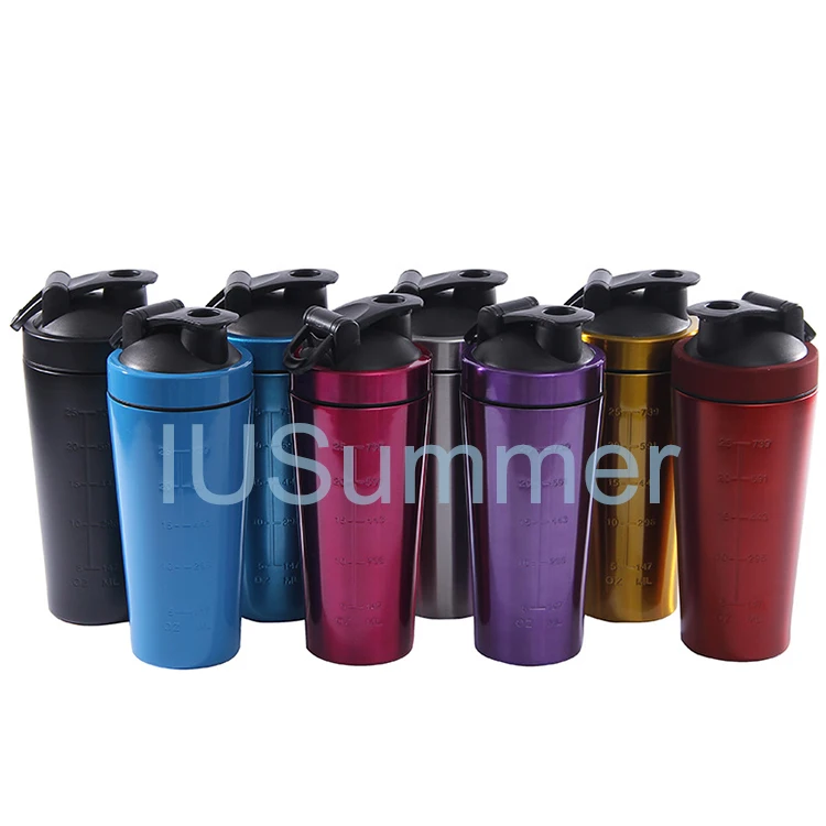 Custom Stainless Steel Shaker Bottle Stainless Steel For Protein Shaker
