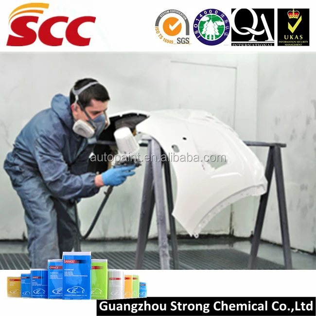 Spray Application Method and Car Paint Usage chameleon changing colors