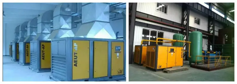 vsd screw air compressor ce aedv series direct inverter screw air compressor