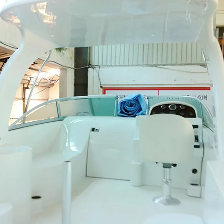 China factory high speed fiberglass fishing  patrol luxury boat yacht