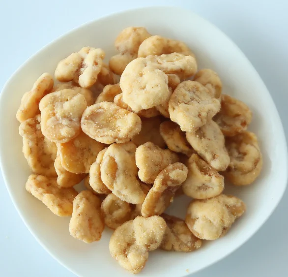 Wholesale  snacks fava beans garlic broad beans chips halal