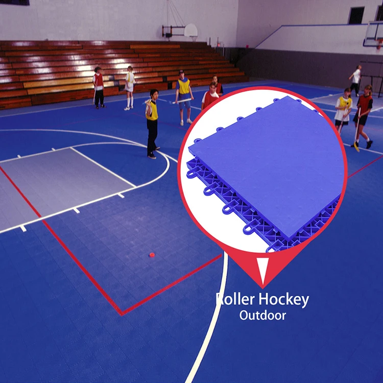 
Factory supplier cheap price hockey indoor sport court floor tiles 
