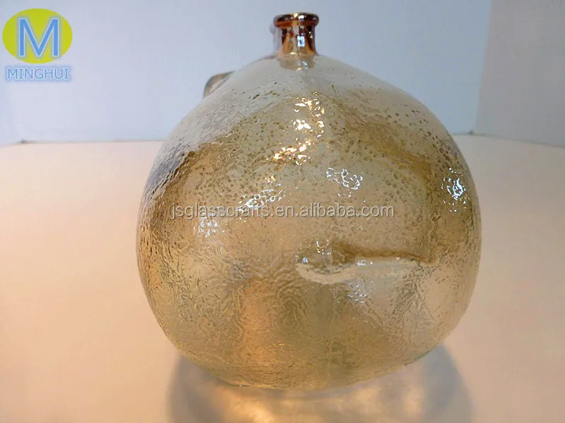 Creative glass piggy bank in pig shape coin money cash saving box kids gift