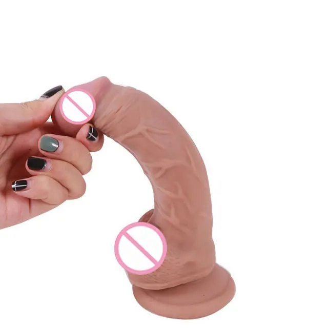 Big medical silicone Adult toy realistic dildo for women strap on dildo