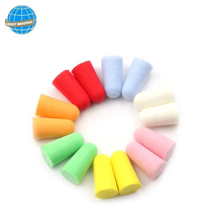 foam sleep travel noise shooting earplug 60pair in a box