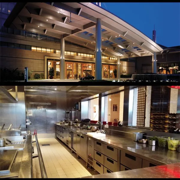 Multi-Type Commercial Kitchen Design and Kitchen Cooking Equipment Supply for Hotel Restaurant and SPA Resort