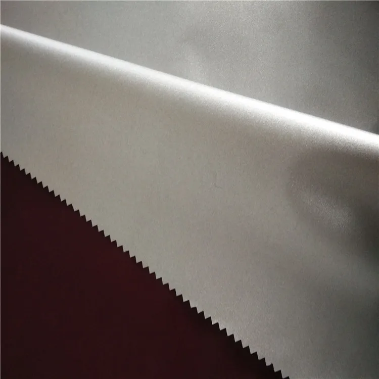 190t полиэстер Тафта Ткань с серебряным покрытием для палатки