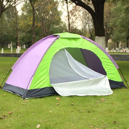 Hand take a single wild tent outdoor fishing camping beach camping leisure tent