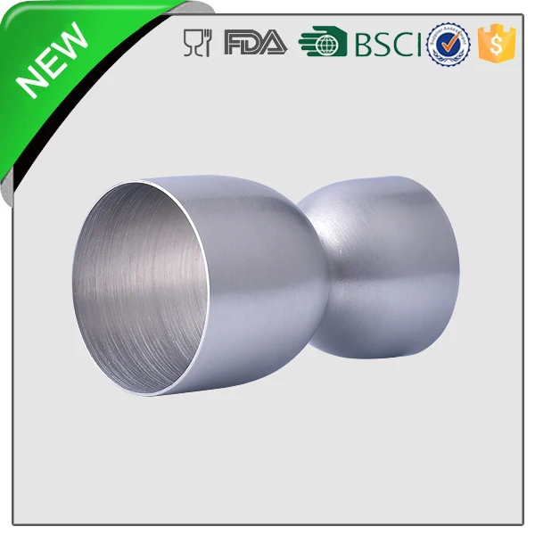 OUYADA Factory Direct 1oz 30ml Stainless Steel Balance Bell Peg Measuring Shot Cup Bar Cocktail Jigger