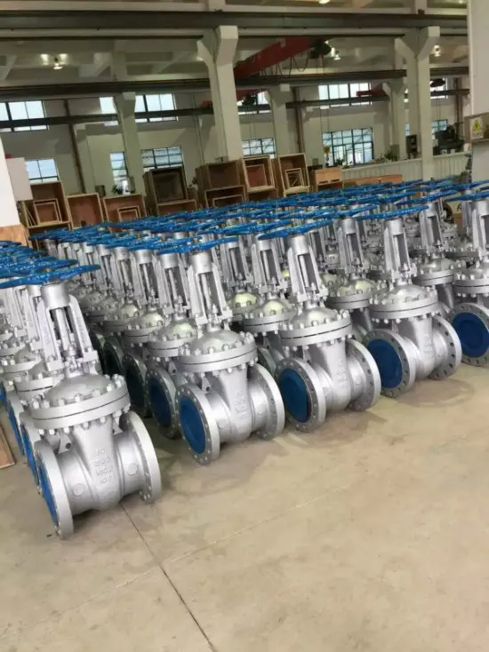 
Stainless steel gate valve API600 gate valve made from China manufacturer 