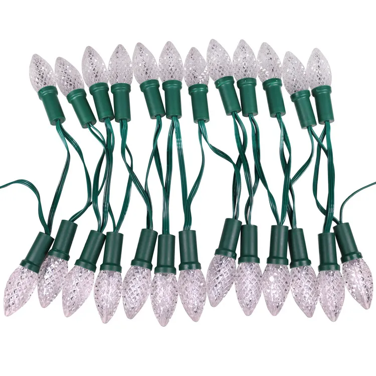 12v c9 christmas ip65 string ws2811 pixel light