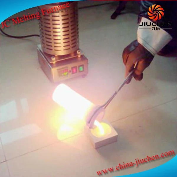 JC Laboratory Metal Jewelry Crucible Glass Melting Furnace
