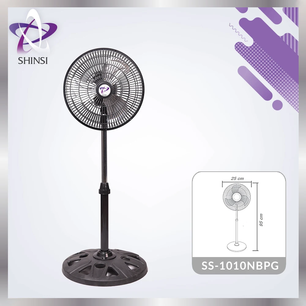 2021 Electric Standing Floor Fan SS-1010NBPG adjustable height