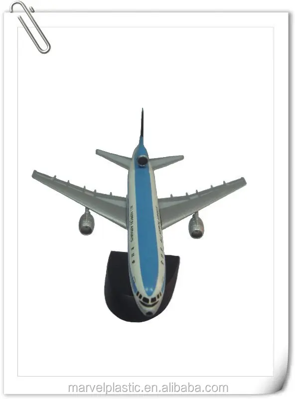 Plastic custom aircraft model plane toy miniature