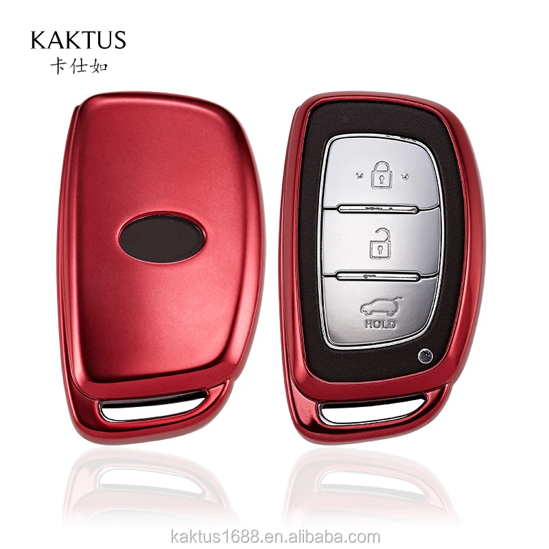 key case For HYUNDAI Verna Avante Elantra MISTRA Sonata i25\i35 TucsonCar Key Case TPU protect Cover Carkey shell