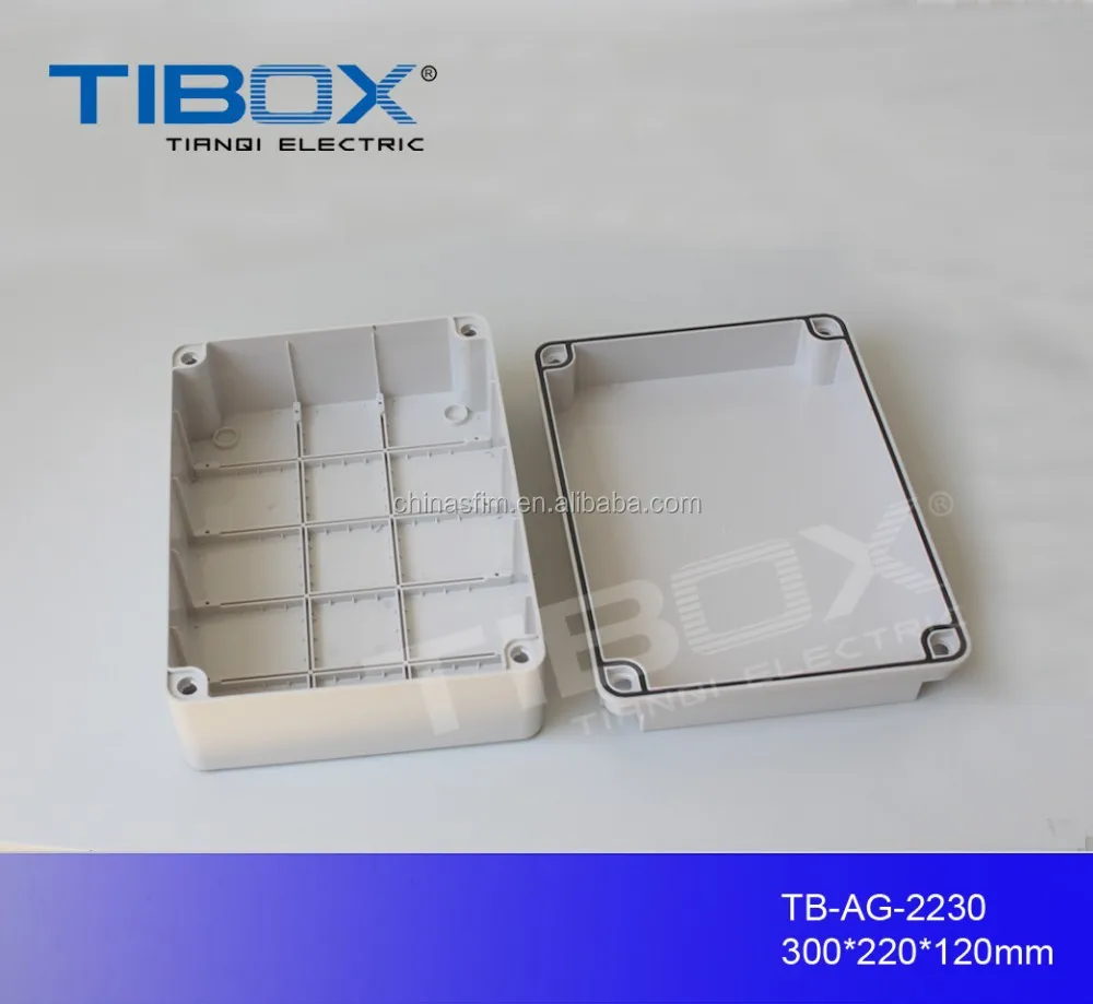 TIBOX high quality outdoor cable TV junction box ABS Waterproof Junction Box IP66