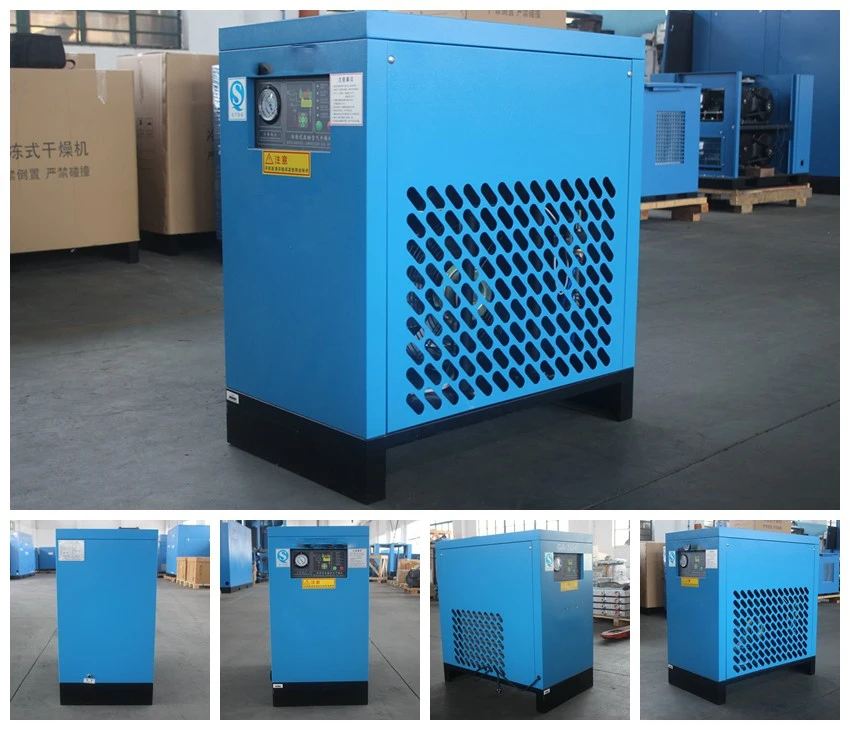 Normal inlet temperature air cooling refrigerated air dryer
