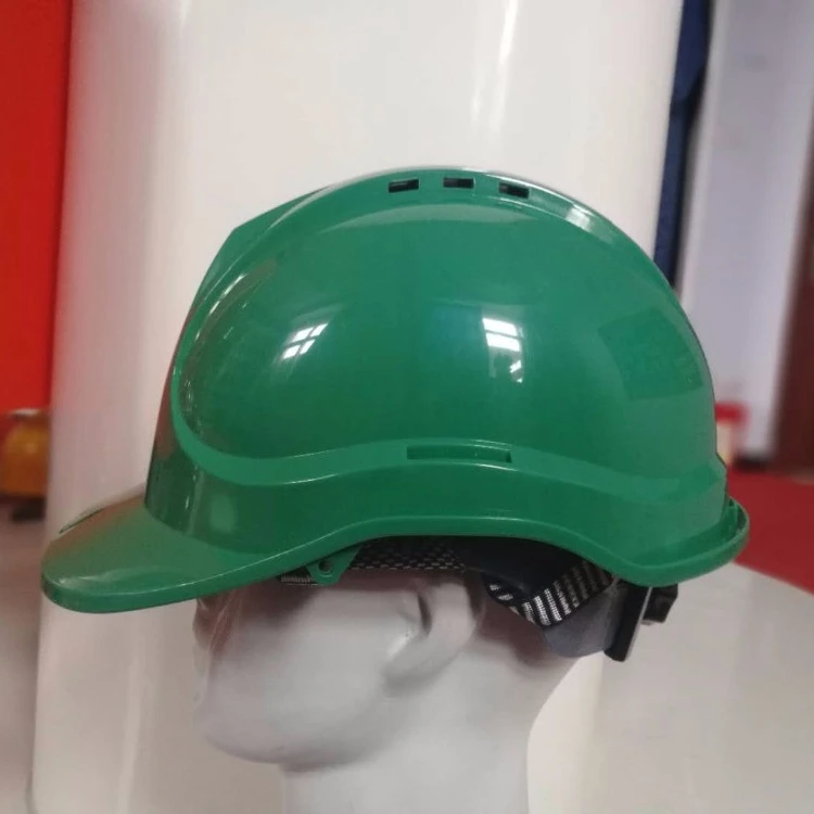 T Type Working Hard hats Green safety helmet for Construction