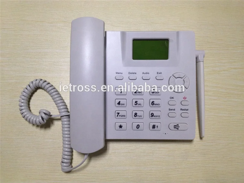 Speed dial/hands free Etross 6188 gsm fwp fixed wireless telephone with sim card