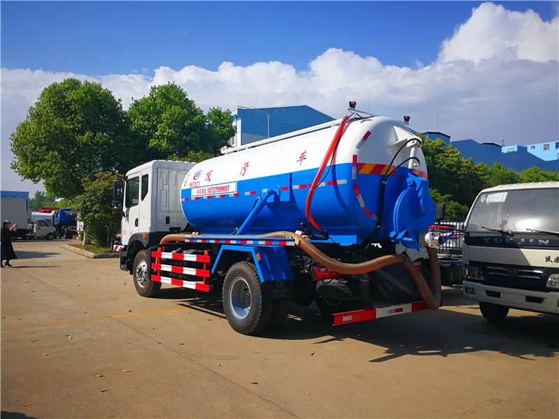 Горячая Распродажа, грузовик с вакуумным всасыванием сточных вод на 8000 л для всасывания сточных вод