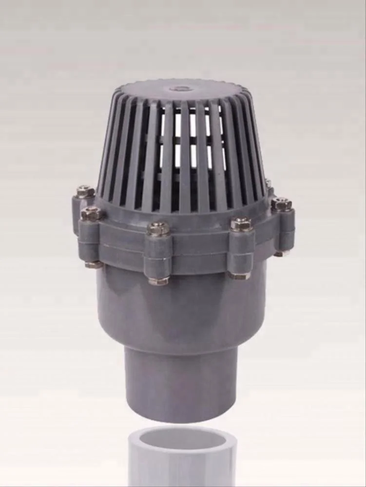 
PVC Flange End Foot Valve 