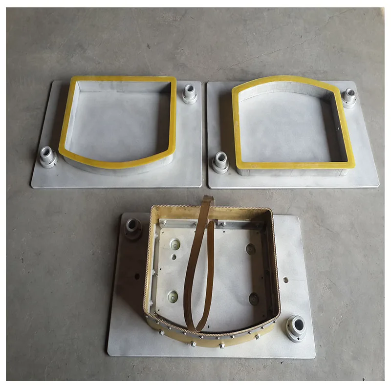 Auto turntable three workstat high  frequency blister sealing machine  blister card packing machine double clamshell PVC sealing