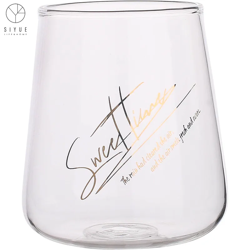 Лидер продаж, стеклянная бутылка для воды, Высококачественная кружка с медведем Shot 1657