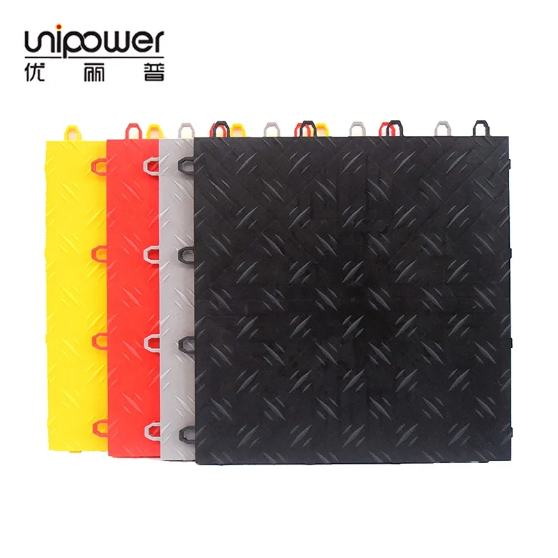 Heavy Duty garage storage PVC interlocking floor tiles