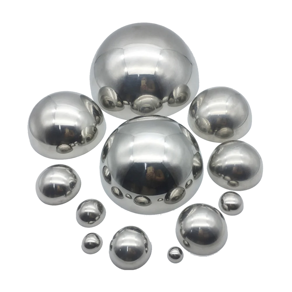 304 stainless steel hollow hemisphere 50mm
