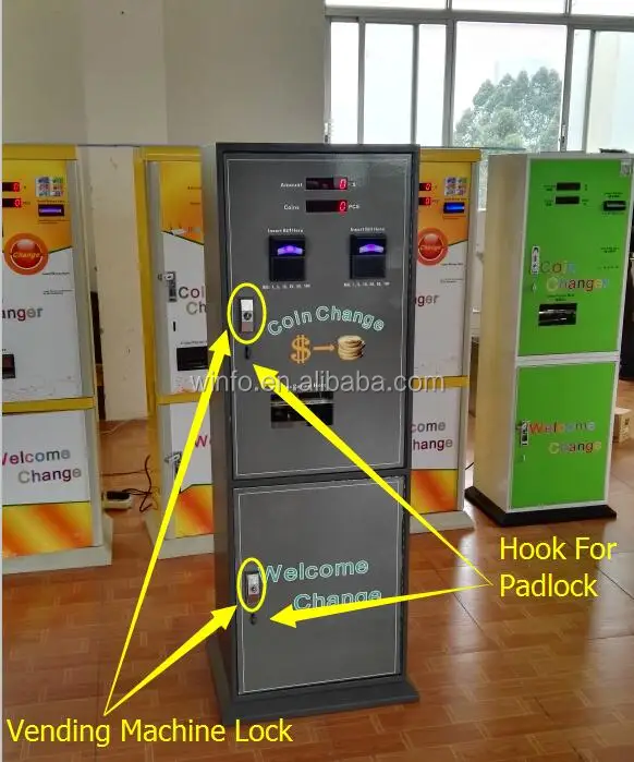 Машина для монет для коммерческой стиральной машины