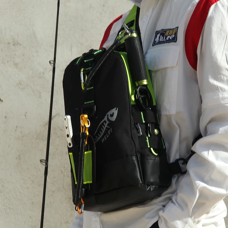 Wholesale fishing shoulder bag outdoor fishing tackle bag