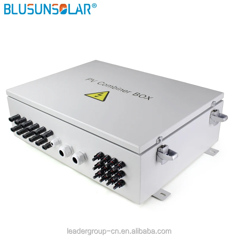 12 String input to 1 string output for off grid solar energy system Photovoltaic Array Solar PV Combiner Box
