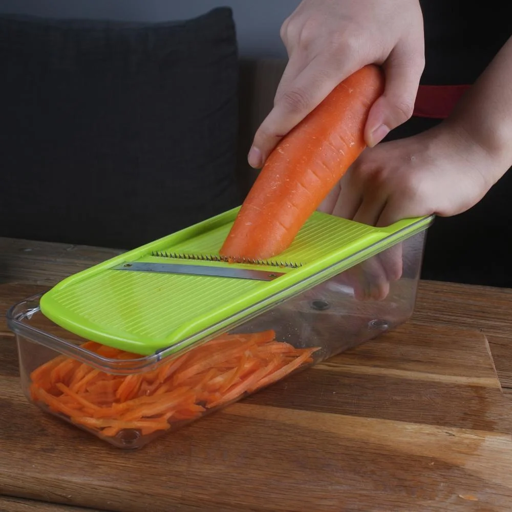 Plastic adjustable kitchen accessories magic vegetable fruit food slicer chopper cutter shredder grater