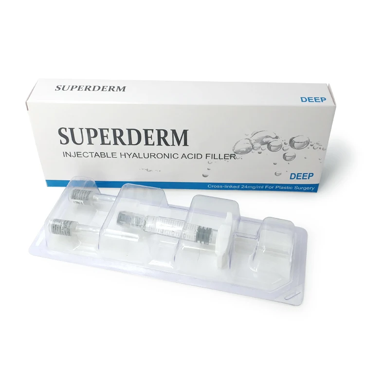 
Super quality 2ML 24mg/ml HA dermal filler Lip Injection filler Hyaluronic acid 