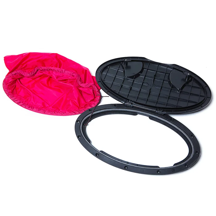 JFM GA6 Oval Plastic Kayak Hatch with Waterproof Dry Bag
