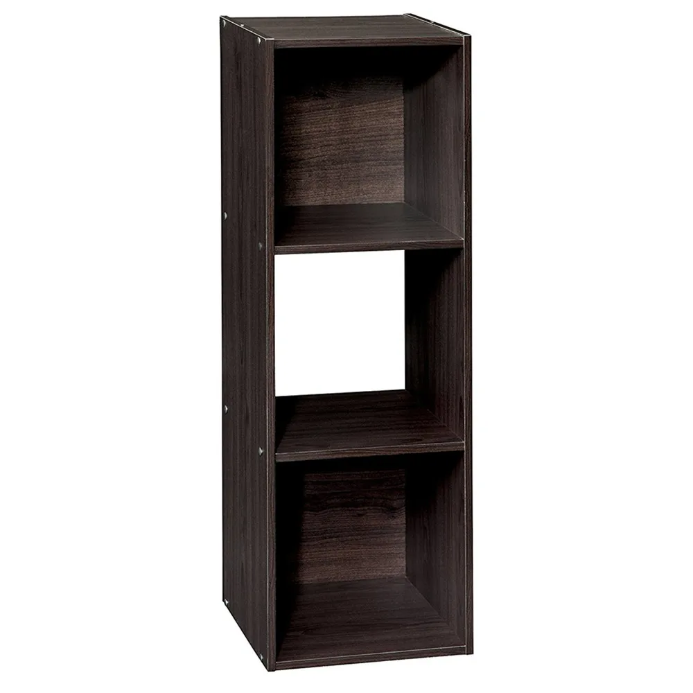3 Cube wooden bookshelves bookcases 2010