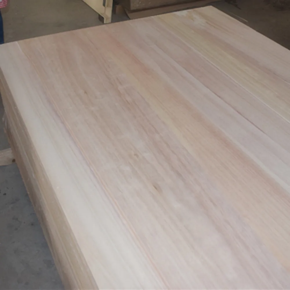 Hot selling solid wood batten wood paneling paulownia wood board