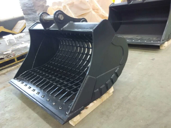 MONDE Excavator bucket wide skeleton sieve bucket