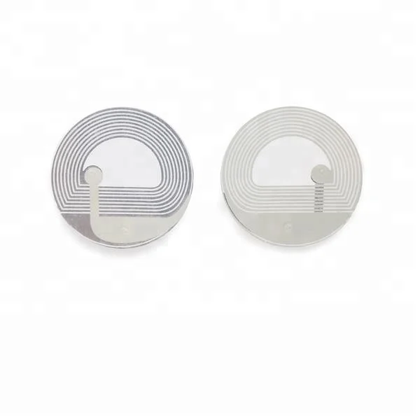 EAS Alarm system security Transparent round RF 8.2MHZ sticker label