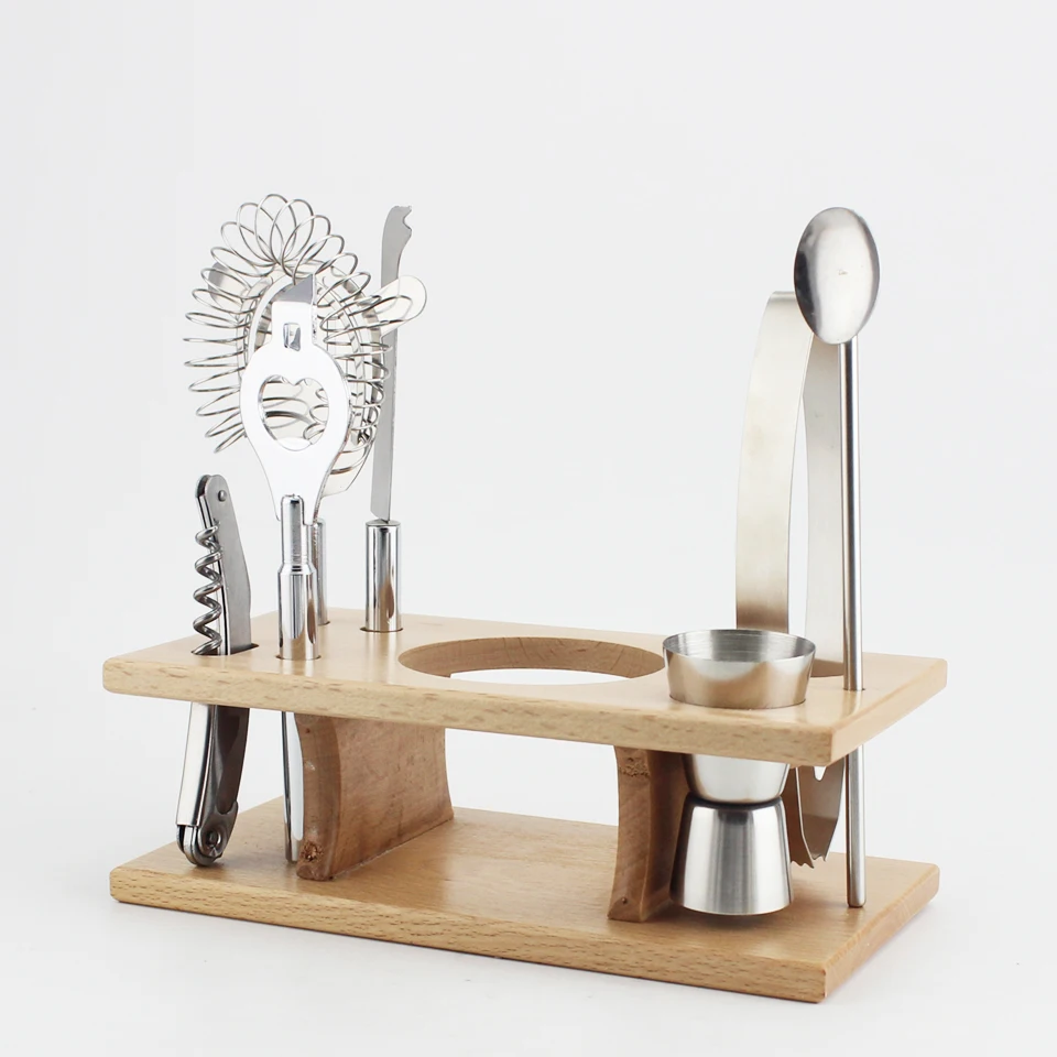 Cocktail Shaker Set Party Bar Accessories Bartender Making Drinks Gift Kit Gift