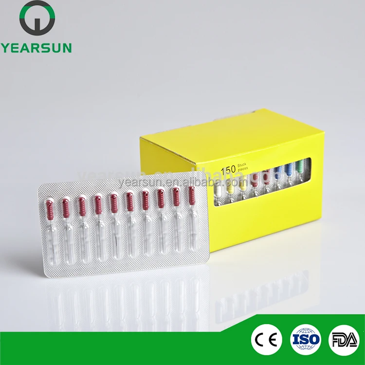 Dental endo files barbed broaches with handle/Nerve broaches