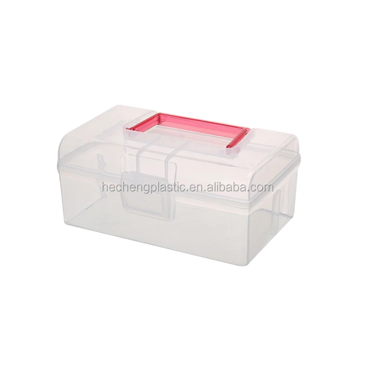 
PP plastic transparent medical tooling container 